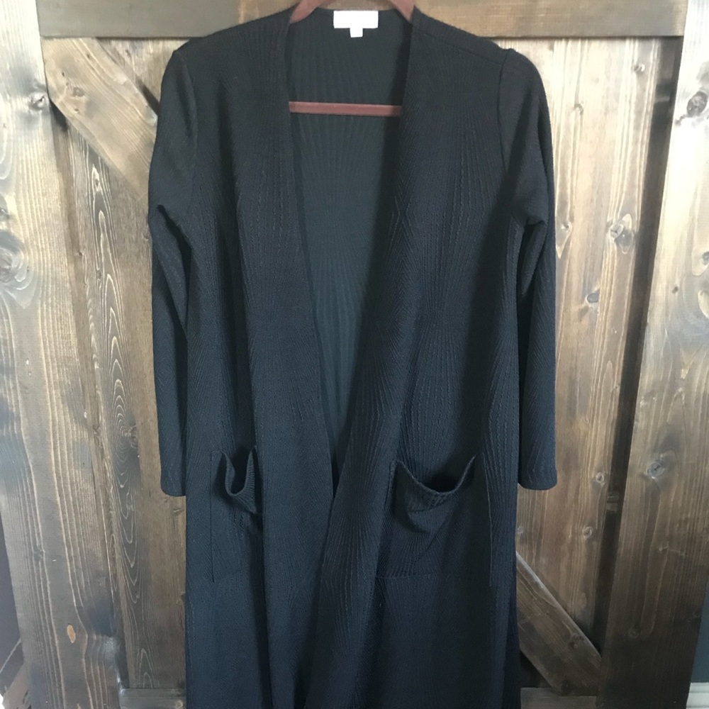 Lularoe Sarah XS - SOLID BLACK!